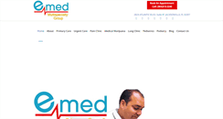 Desktop Screenshot of emedmultispecialtygroup.com